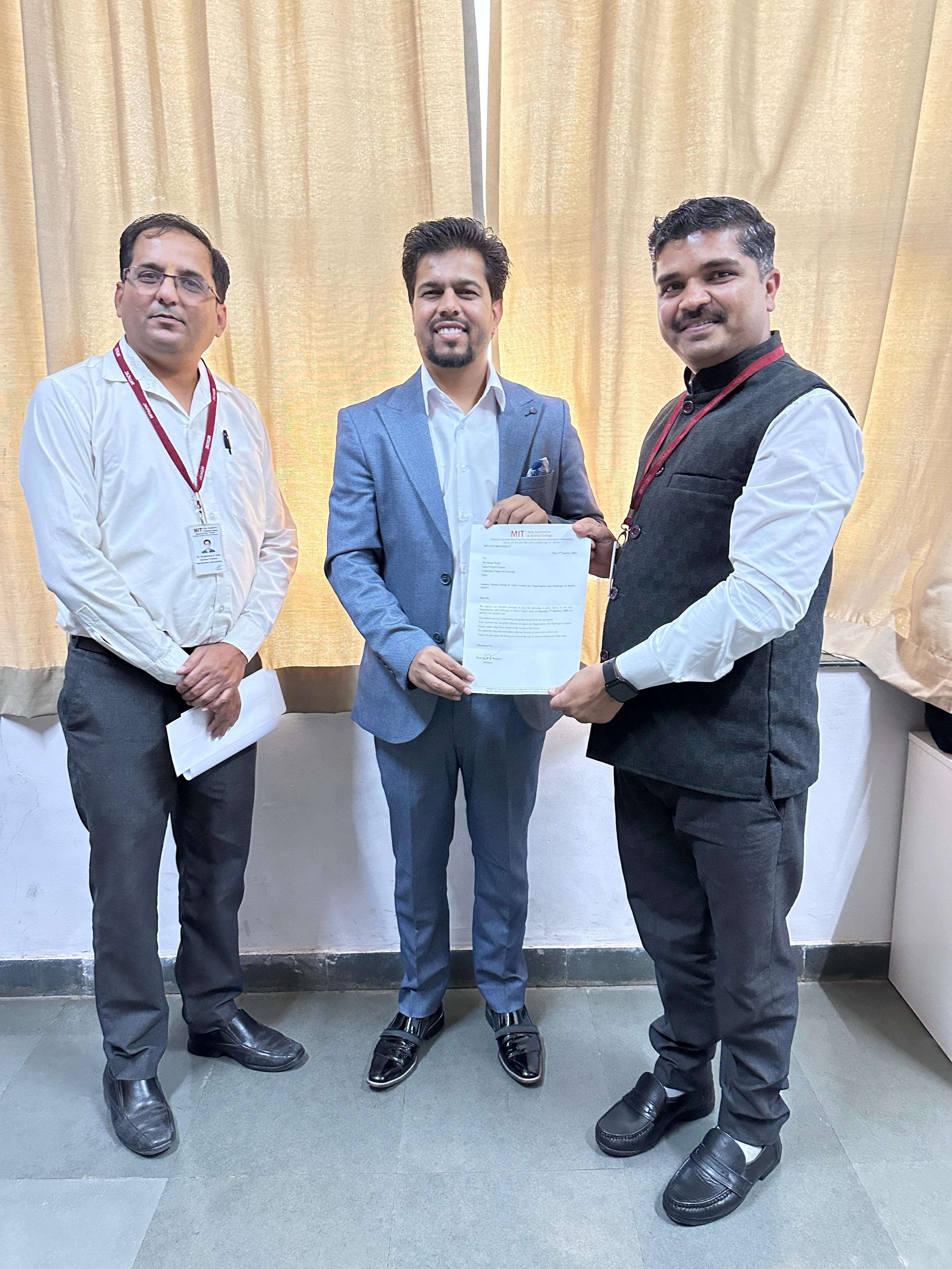 Kiran Wagh Award Ceremony